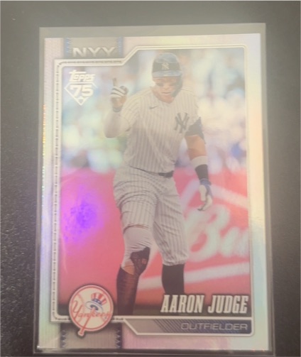 2026 Topps Series 1 #1 Aaron Judge — front