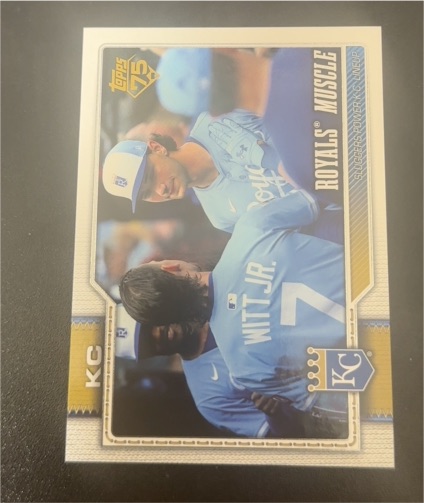 2026 Topps Series 1 #236 Royals Muscle Bobby Witt Jr. — front