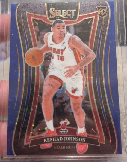 2024-25 Panini Select #387 Keshad Johnson — front