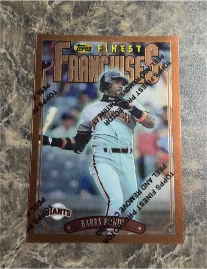 1996 Topps Finest Franchises #240 Barry Bonds — front