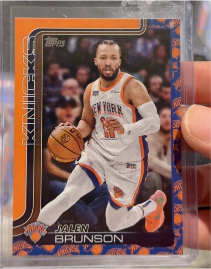 2025-26 Topps Basketball #14 Jalen Brunson — front