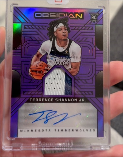 2024-25 Panini Obsidian #209 Terrence Shannon Jr. — front