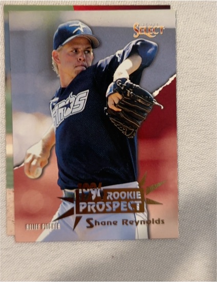 1994 Select #196 Shane Reynolds Rookie Prospect — front