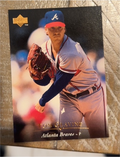 1995 Upper Deck #46 Tom Glavine — front