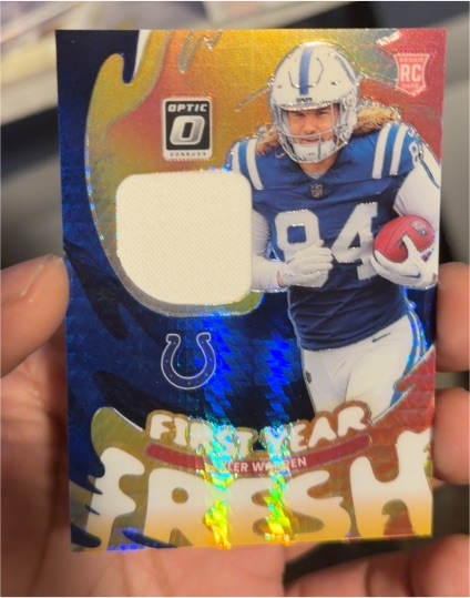 2025 Panini Donruss Optic #FYFBH-TWN Tyler Warren — front