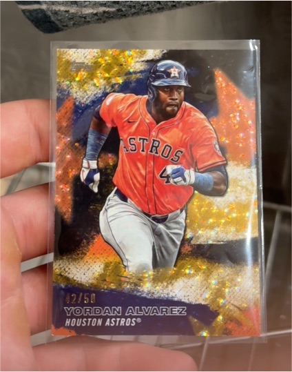 2026 Topps Series 1 Stars of MLB #SMLB-8 Yordan Alvarez — front