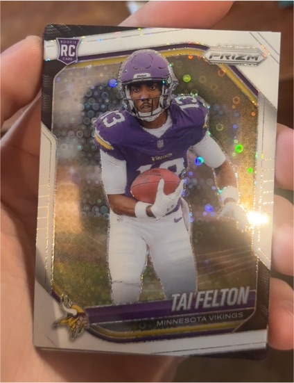 2025 Panini Prizm #361 Tai Felton — front