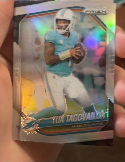 2025 Panini Prizm #58 Tua Tagovailoa — front