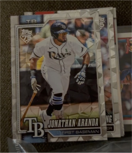 2026 Topps Series 1 #326 Jonathan Aranda — front