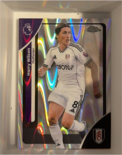 2026 Topps Chrome Premier League #97 Harry Wilson — front
