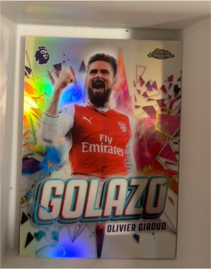 2026 Topps Chrome Premier League #GZ-15 Olivier Giroud Golazo — front