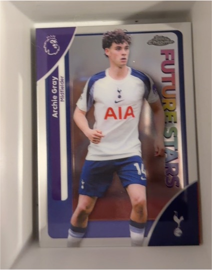 2025-26 Topps Chrome Premier League #179 Archie Gray — front