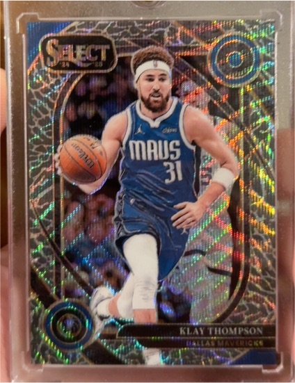 2024-25 Panini Select Courtside #207 Klay Thompson — front