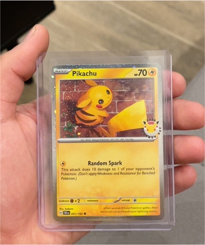 2026 Pokémon Day #51 Pikachu — front
