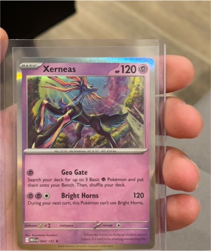 2014 Pokémon ME01: Mega Evolution #064 Xerneas — front