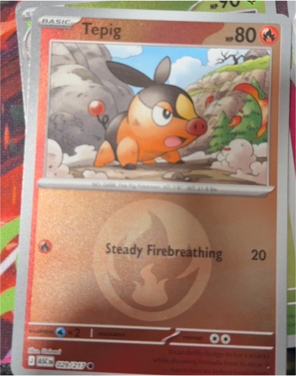2025 Pokémon Scarlet & Violet #011 Tepig — front