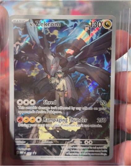 2026 Pokémon Ascended Heroes #031 N's Zekrom — front