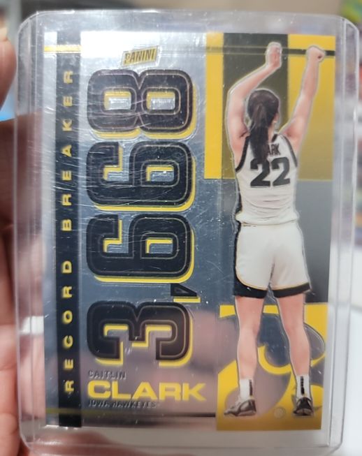 2024 Panini Caitlin Clark Collection Record Breaker #RB-CC Caitlin Clark — front