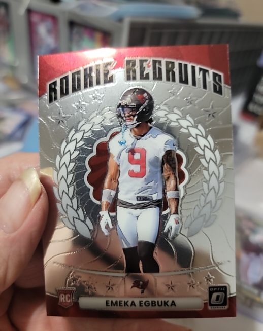 2025 Panini Donruss Optic #5 Emeka Egbuka Rookie Recruits — front