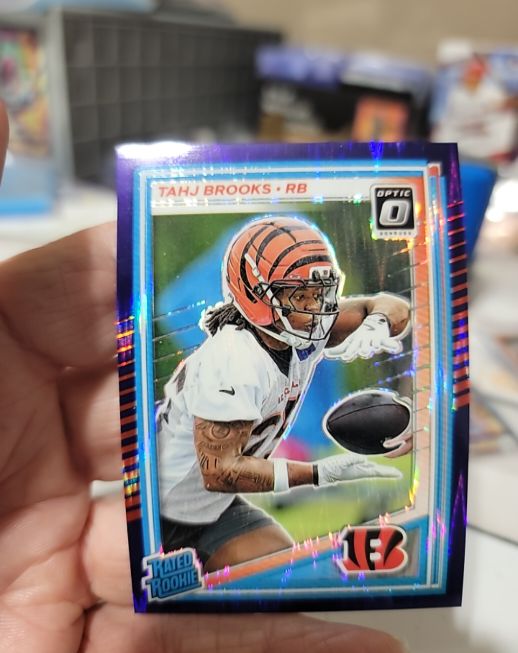 2025 Panini Donruss Optic #268 Tahj Brooks — front