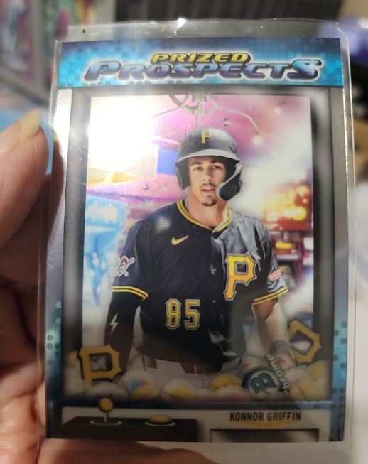 2025 Bowman Draft Chrome Prized Prospects #PP-17 Konnor Griffin — front
