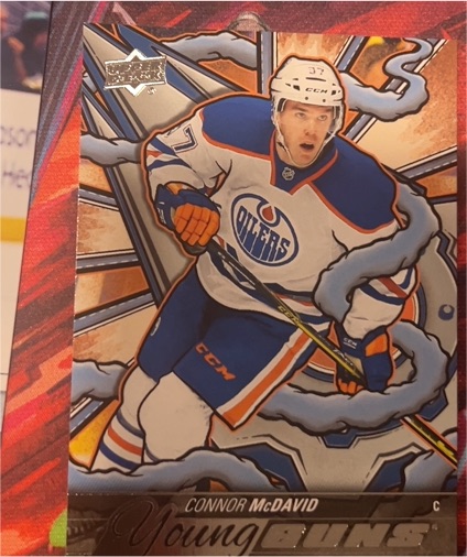 2024-25 Upper Deck Series 2 #201 Connor McDavid Young Guns Renewed — front