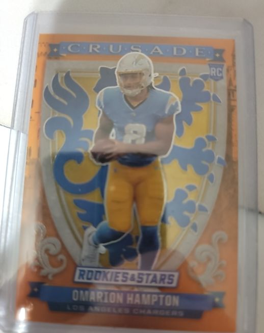2025 Panini Rookies & Stars Crusade #17 Omarion Hampton — front