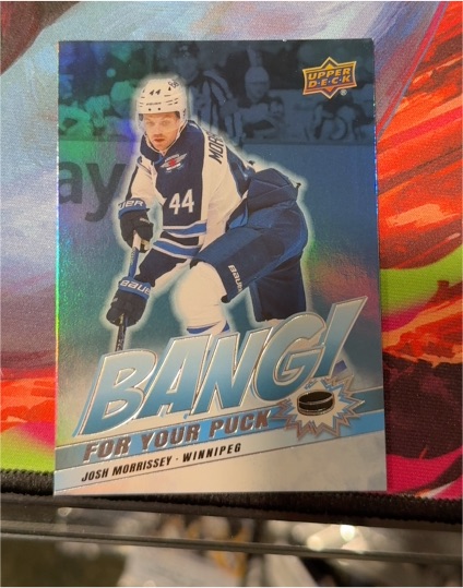 2024-25 Upper Deck Series 2 #BP-4 Josh Morrissey — front