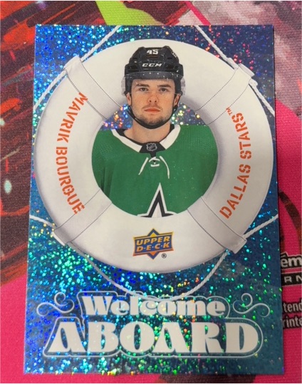 2024-25 Upper Deck Series 2 #WA-9 Mavrik Bourque Welcome Aboard — front