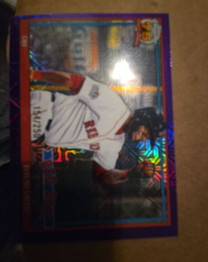 2023 Topps Chrome #206 Rafael Devers — front