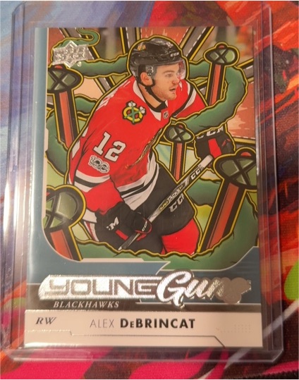 2024-25 Upper Deck #221 Alex DeBrincat Young Guns Renewed — front