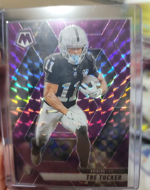 2025 Panini Mosaic #218 Tre Tucker — front