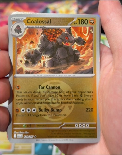 2022 Pokémon Ascended Heroes #120 Coalossal — front