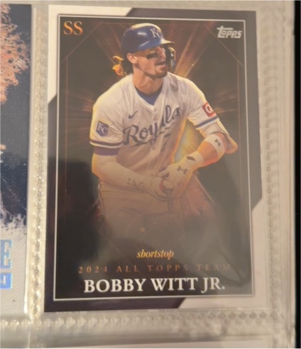 2025 Topps Series 1 #ATT-11 Bobby Witt Jr. — front