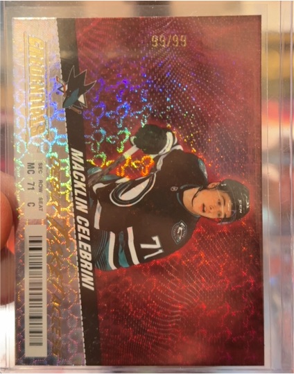 2024 Upper Deck Credentials #111 Macklin Celebrini — front