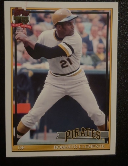 2026 Topps Series 1 #T91-99 Roberto Clemente — front