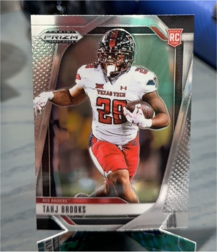 2025 Panini Prizm Draft Picks #134 Tahj Brooks — front