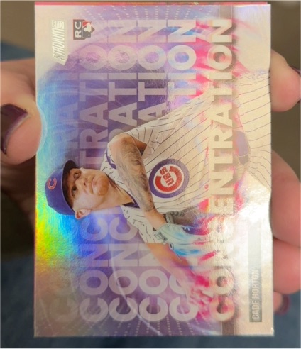 2025 Topps Stadium Club #C-9 Cade Horton Concentration — front