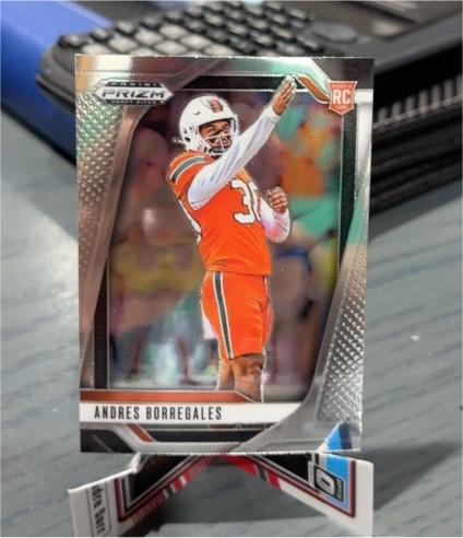 2025 Panini Prizm Draft Picks #56 Andres Borregales — front