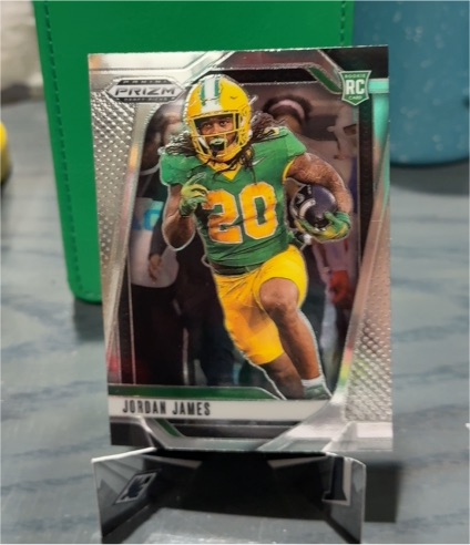 2025 Panini Prizm Draft Picks #98 Jordan James — front