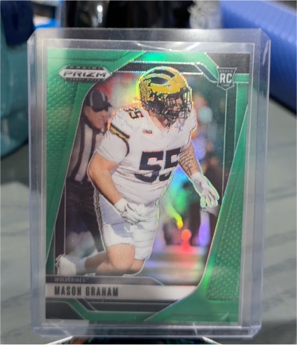 2025 Panini Prizm Draft Picks #63 Mason Graham — front
