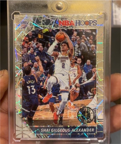 2019-20 Panini NBA Hoops Premium Stock #80 Shai Gilgeous-Alexander — front