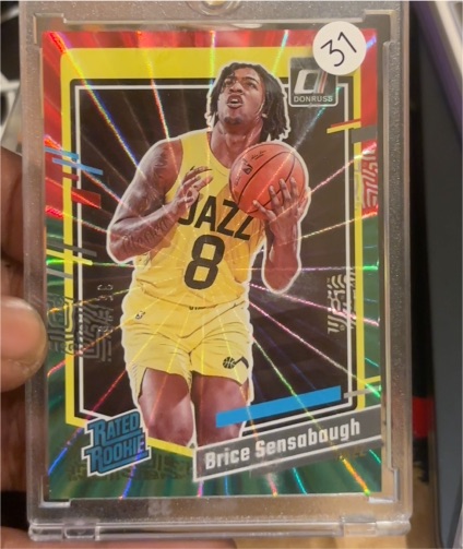 2023 Donruss #214 Brice Sensabaugh — front