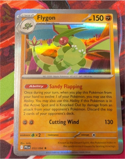 2024 Pokémon TCG Scarlet & Violet #053 Flygon — front