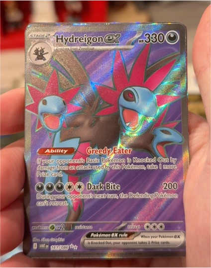 2016 White Flare #161 Hydreigon ex — front