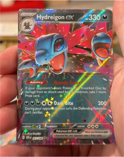 2022 Pokemon Scarlet Violet #067 Hydreigon ex — front