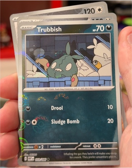 2025 Pokémon #059 Trubbish — front