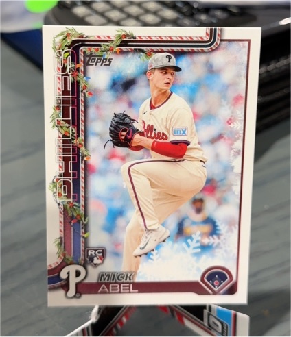2025 Topps Holiday #H111 Mick Abel — front