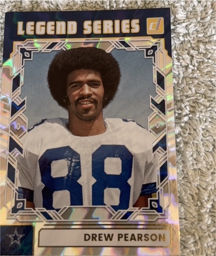 2025 Panini Donruss #TLS-DPE Drew Pearson Legend Series — front