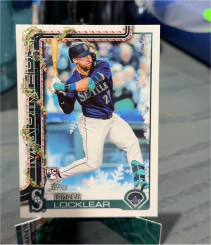 2025 Topps Holiday #H165 Tyler Locklear — front